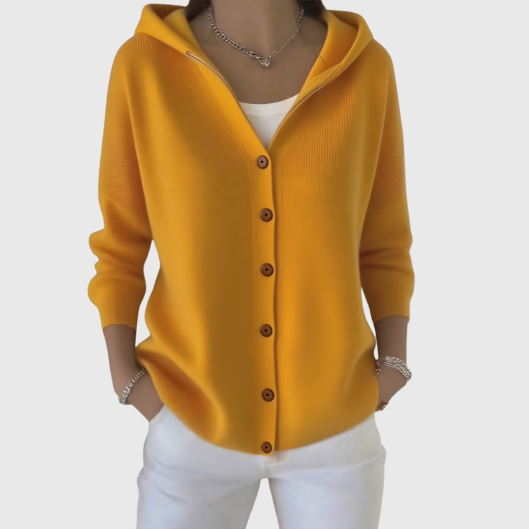 Raniah - Stylish Hooded Cardigan