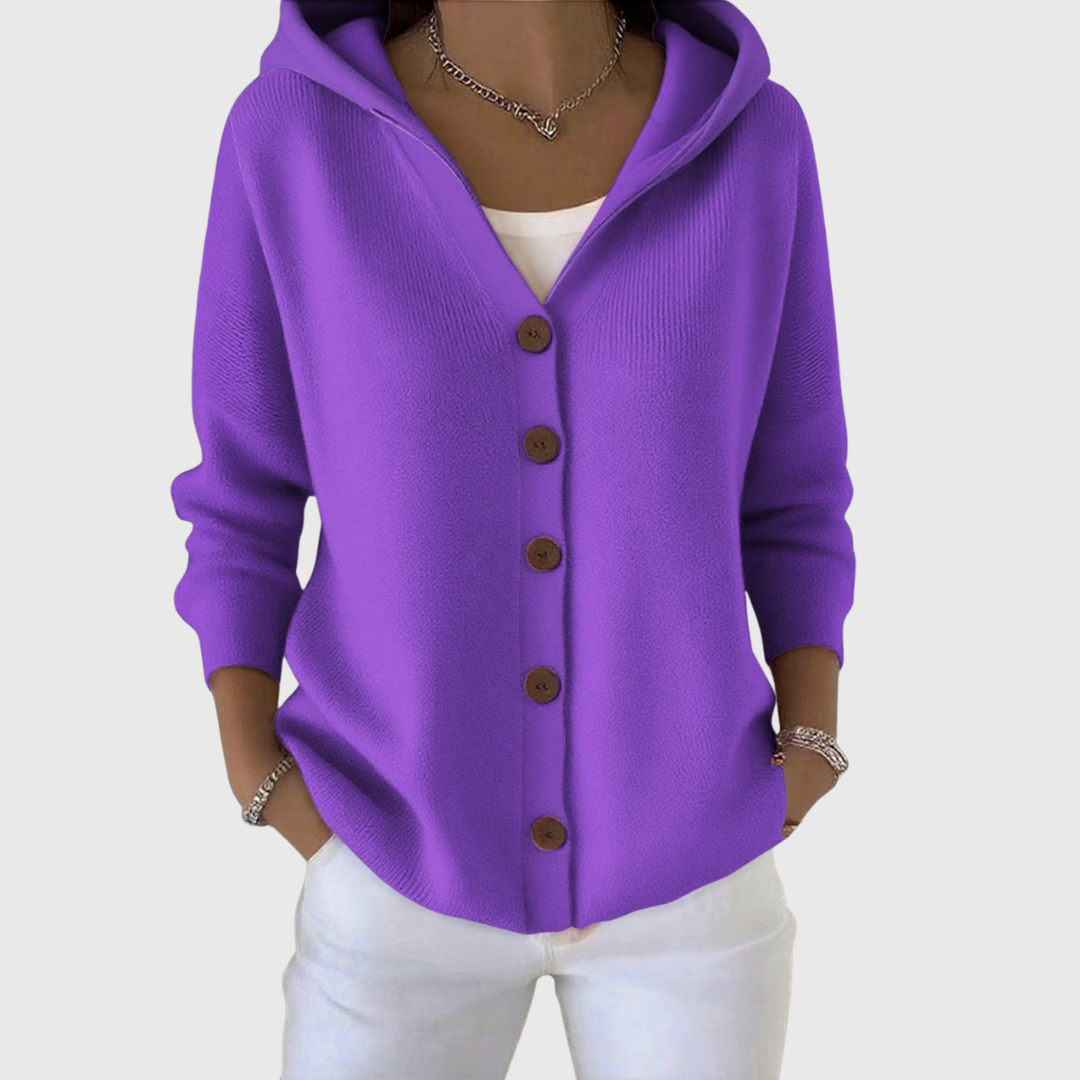 Raniah - Stylish Hooded Cardigan