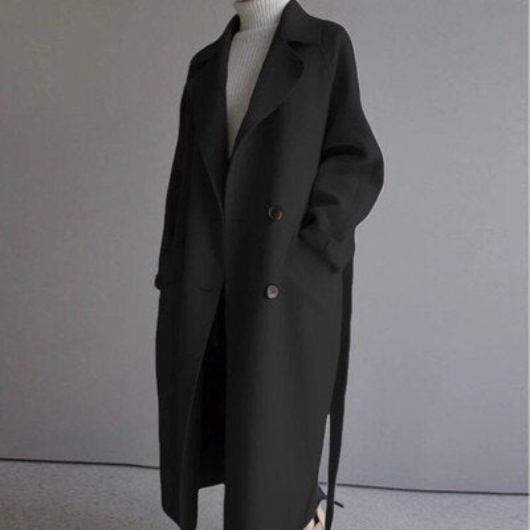Isla - Women's Wool Trench Coat