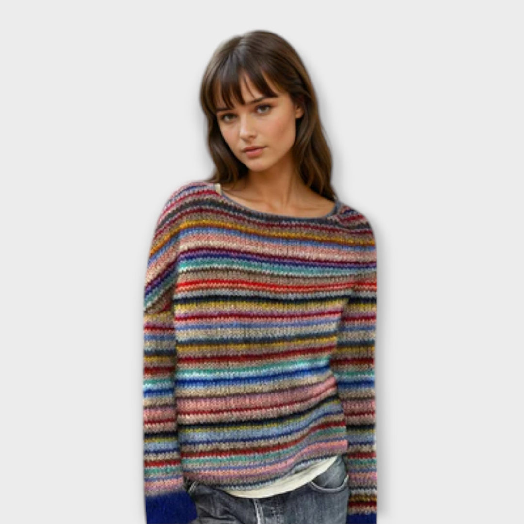 Arleigh - Cozy Striped Sweater