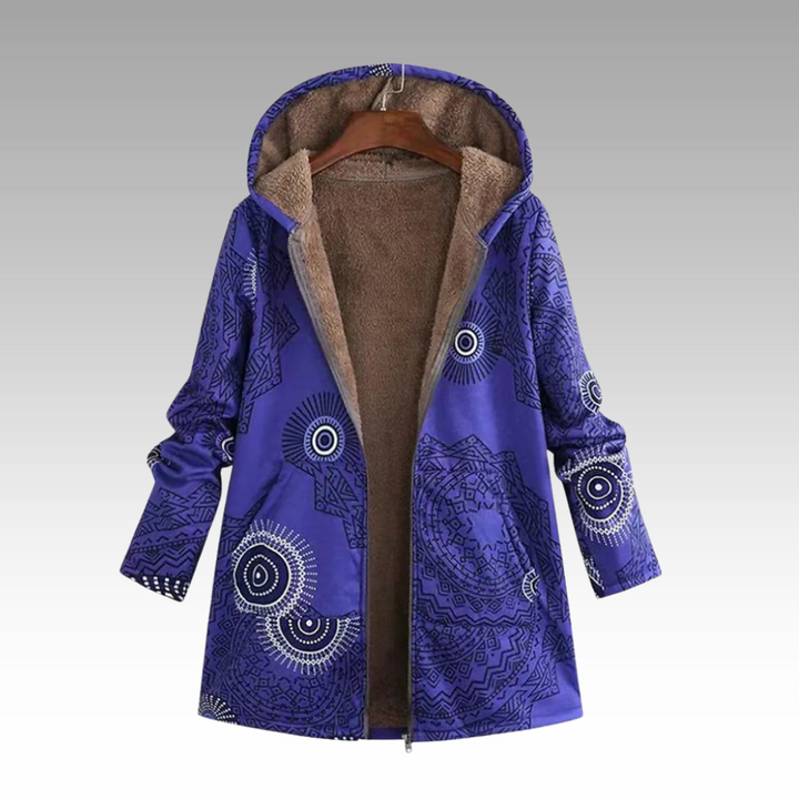 Saffiya - Warm and soft hooded jacket