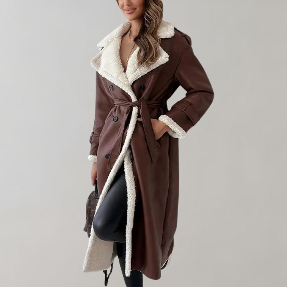Ember –  Long warm ladies winter coat