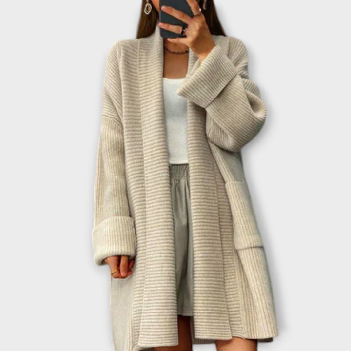 Emryn – Long Knitted Cardigan