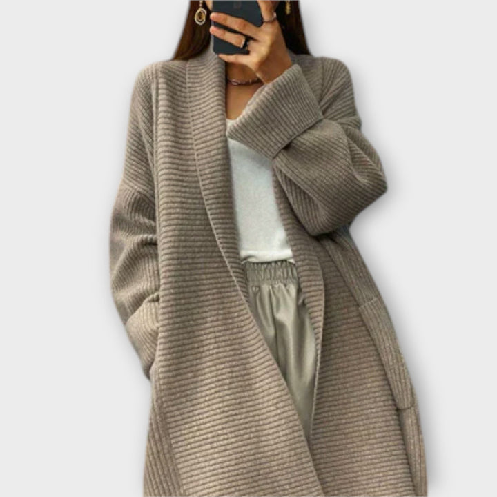 Emryn – Long Knitted Cardigan
