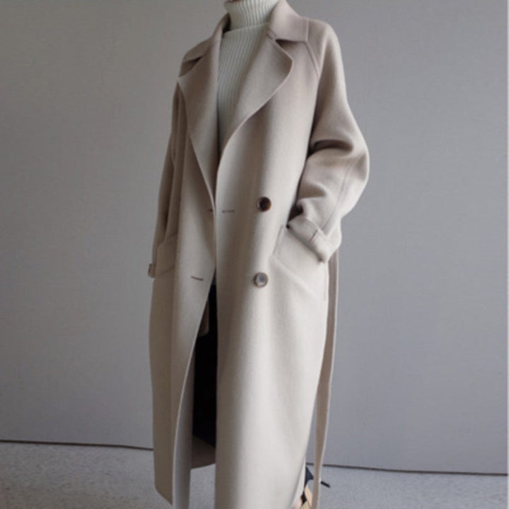 Isla - Women's Wool Trench Coat