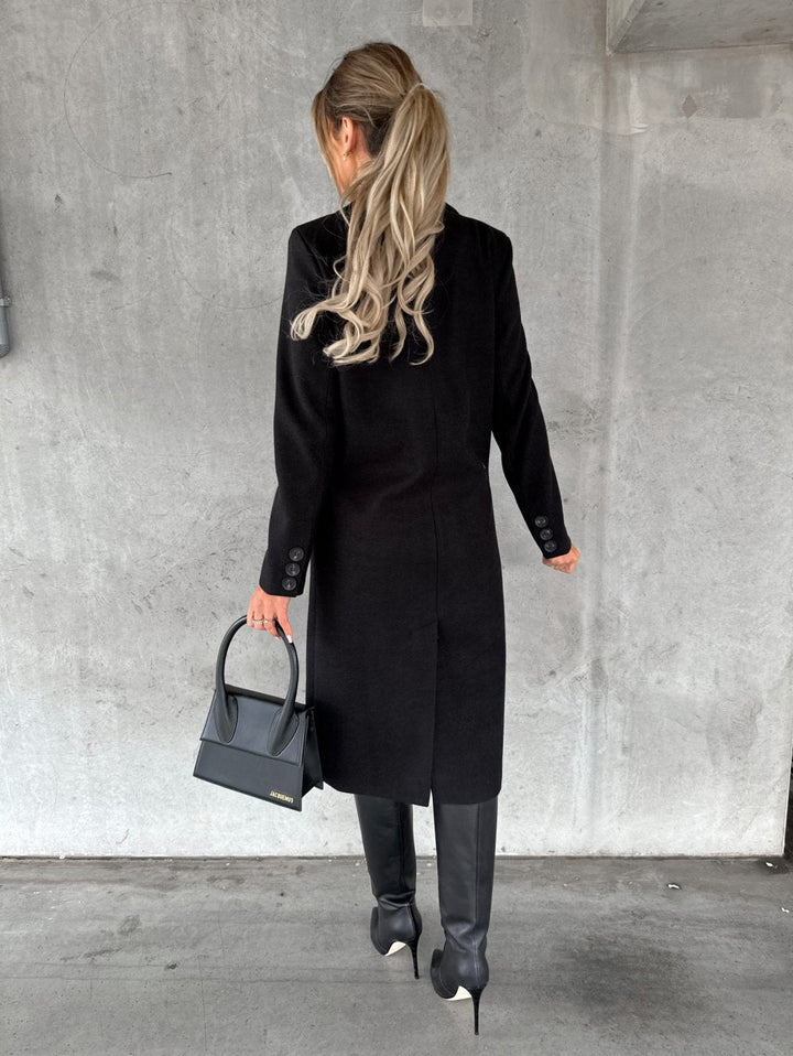 Rainelle - Elegant Longline Coat