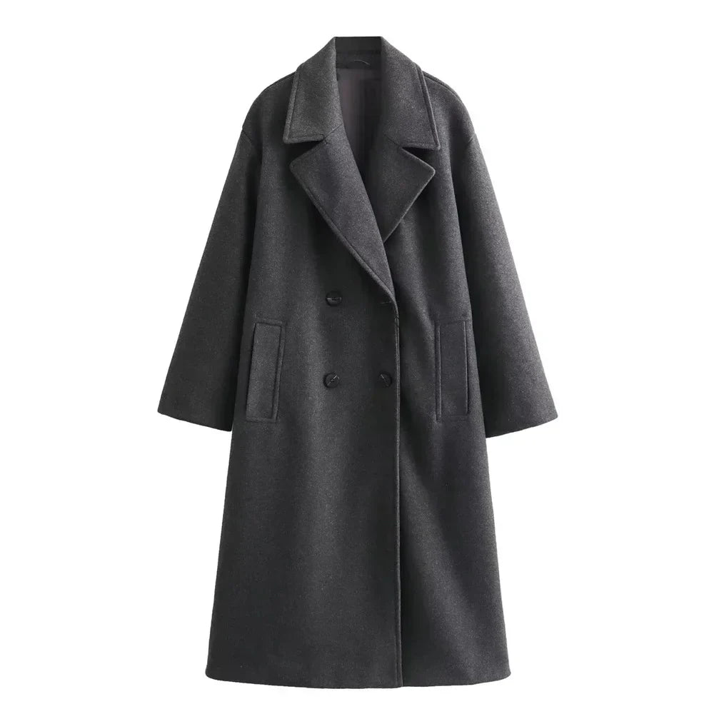 Faye - Chic long coat jacket