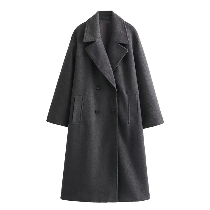 Faye - Chic long coat jacket