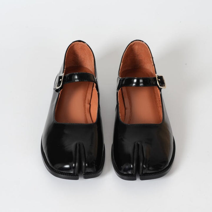 Darcy - Leather Mary Janes
