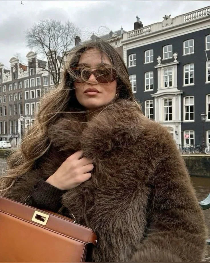 Julie - Faux Fur Coat