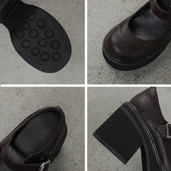 Thea - Leather Pumps