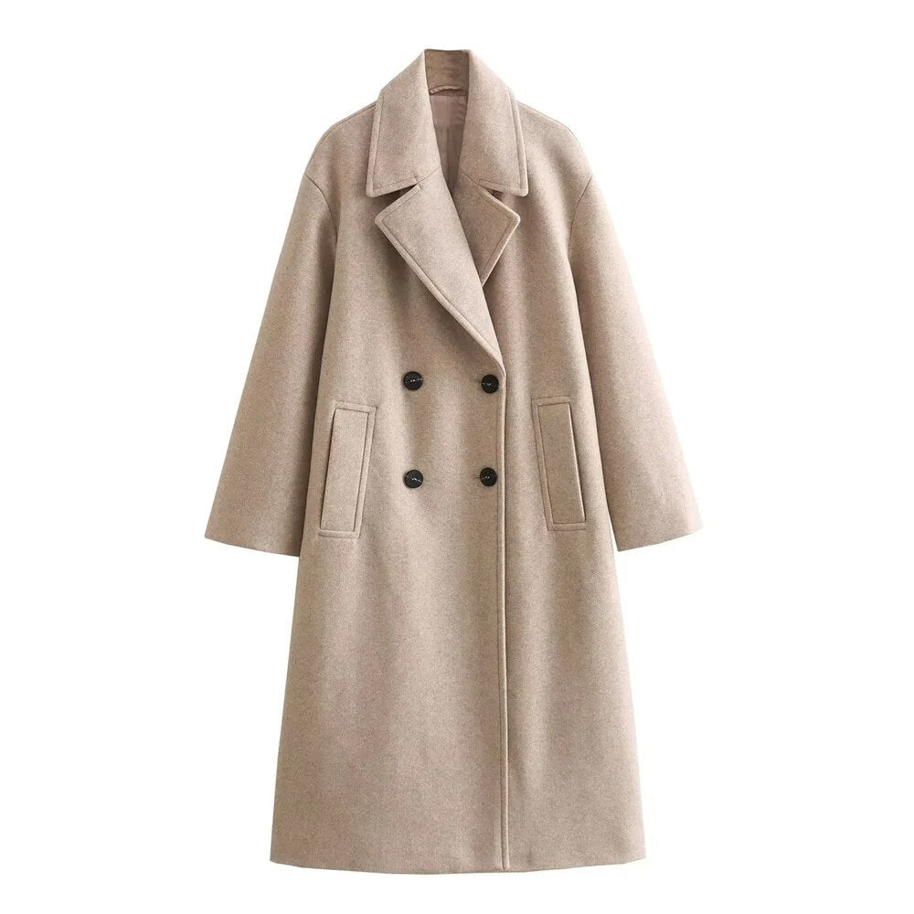 Faye - Chic long coat jacket