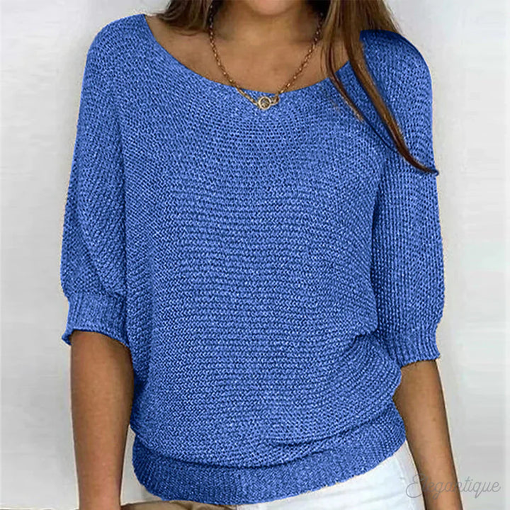 Evelyn - Elegant Knit Sweater