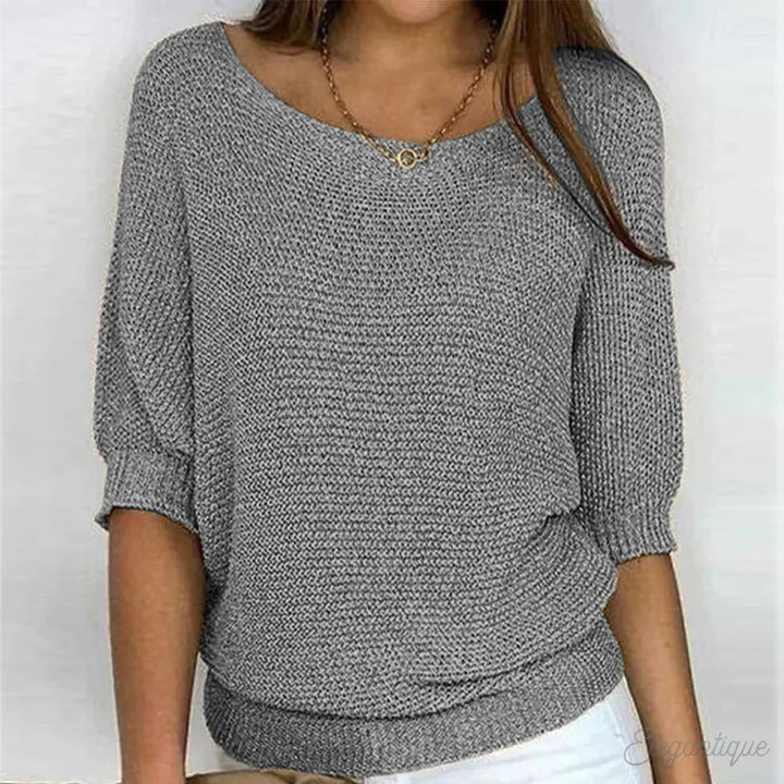 Evelyn - Elegant Knit Sweater