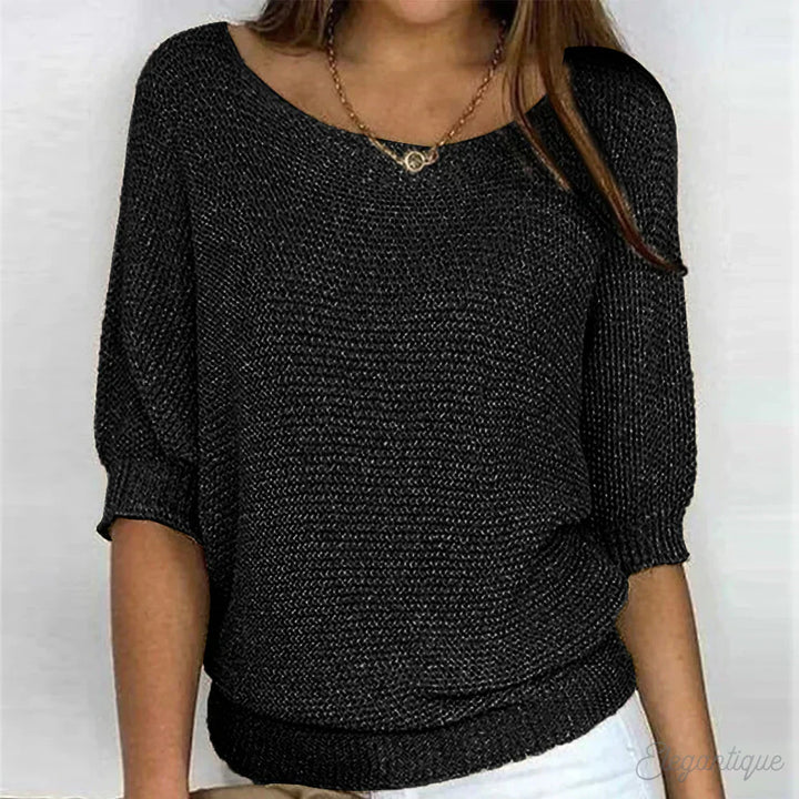 Evelyn - Elegant Knit Sweater